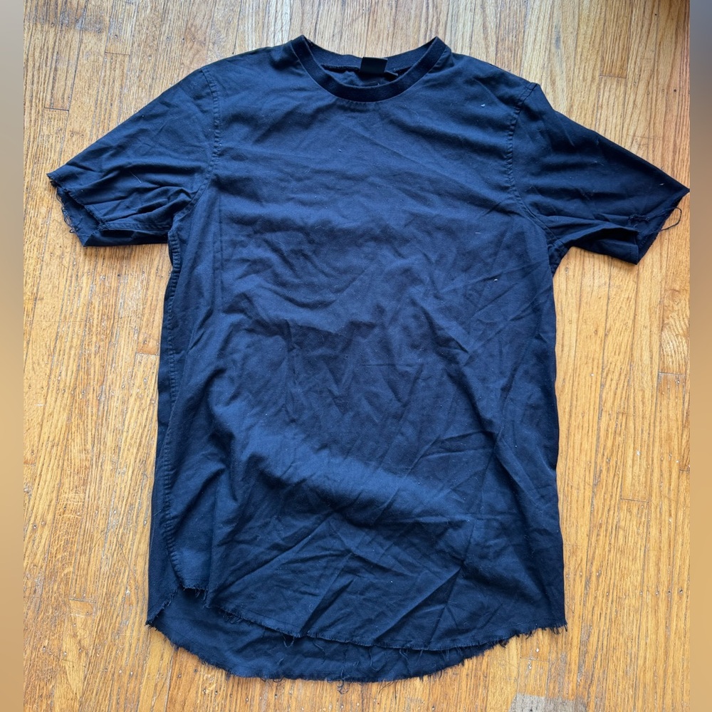 ASOS raw edge tee